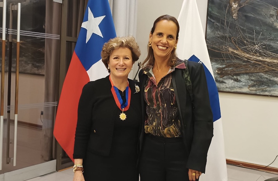 Josette Altmann-Borbón y Rebecca Forattini