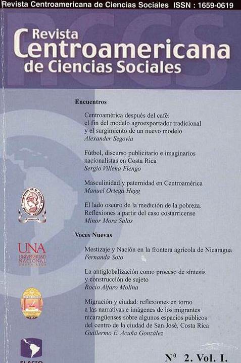 Revista de Ciencias Sociales No. 2 Vol. I. Diciembre 2004