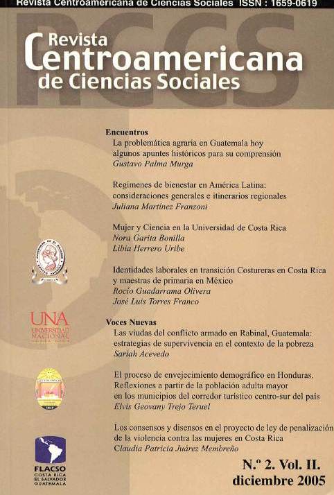 Revista de Ciencias Sociales No. 2 Vol. II. Dicirmbre 2005